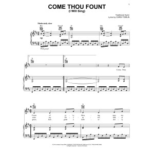 Come Thou Fount (I Will Sing)